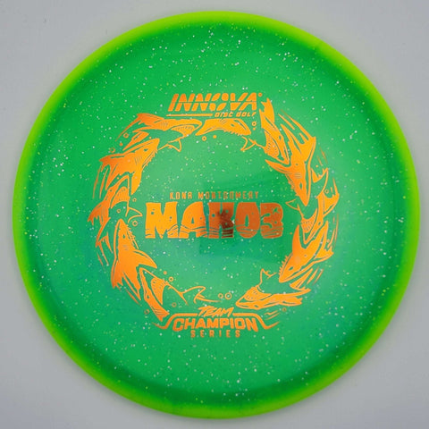 Mako3 Halo Champion Metal Flake (Kona Montgomery 2026 Tour Series) - Chains Disc Golf