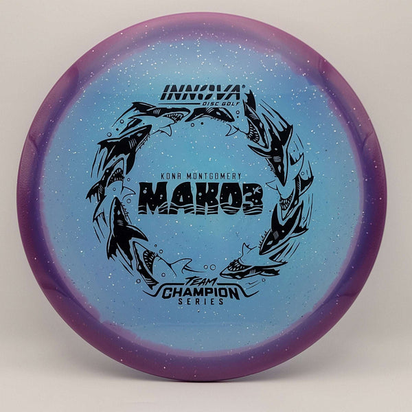 Mako3 Halo Champion Metal Flake (Kona Montgomery 2026 Tour Series) - Chains Disc Golf