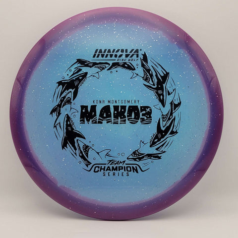 Mako3 Halo Champion Metal Flake (Kona Montgomery 2026 Tour Series) - Chains Disc Golf