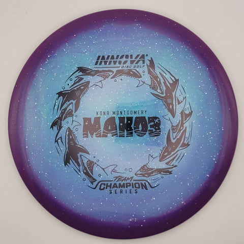 Mako3 Halo Champion Metal Flake (Kona Montgomery 2026 Tour Series) - Chains Disc Golf